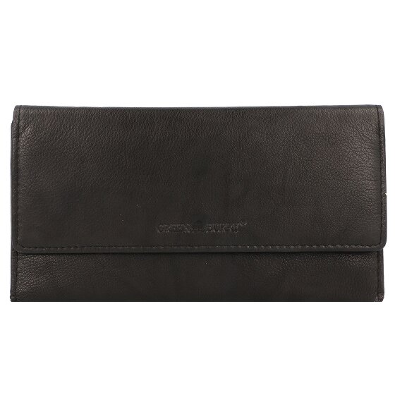 Greenburry Basic Geldbörse RFID Schutz Leder 19 cm