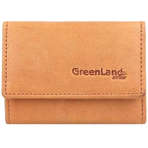 Greenland Nature Kreditkartenetui RFID Schutz Leder 10 cm