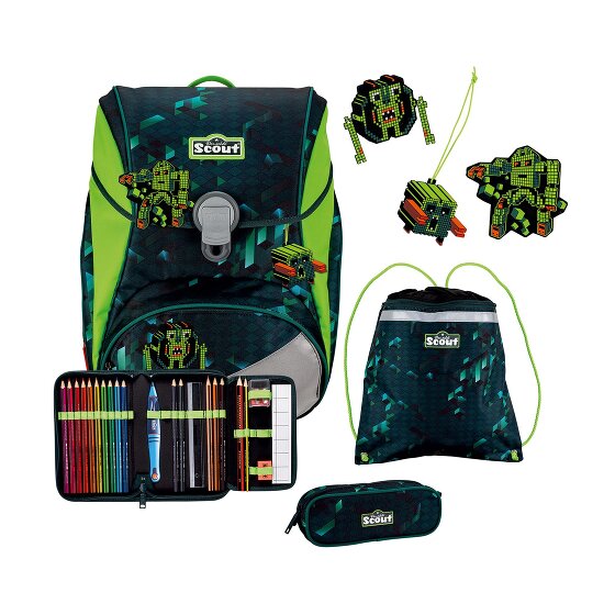 Scout Alpha Schulranzen-Set 4-teilig