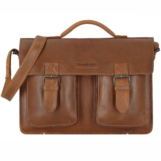 Greenland Nature Aktentasche Leder 40 cm