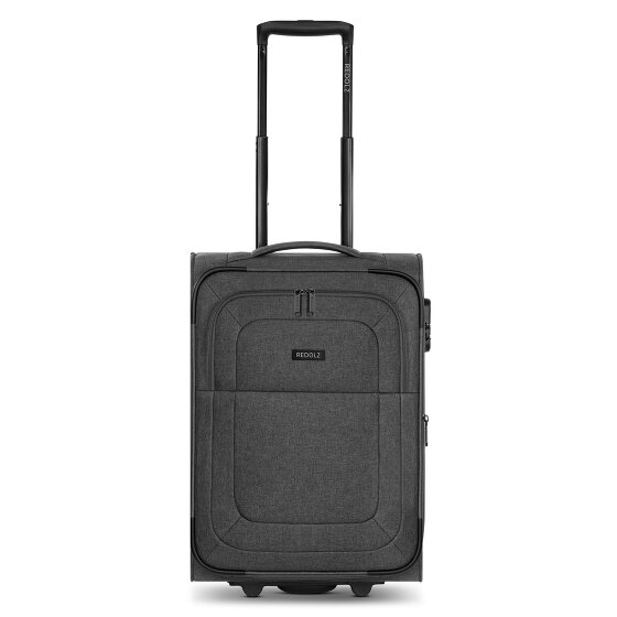 Redolz Essentials 12 2 Rollen Kabinentrolley S 55 cm mit Dehnfalte