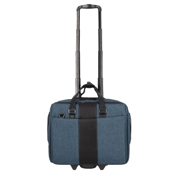 Dermata 2 Rollen Businesstrolley 44 cm Laptopfach
