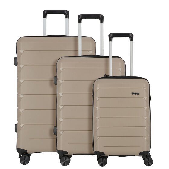 d&n Travel Line 4100 4 Rollen Kofferset 3-teilig