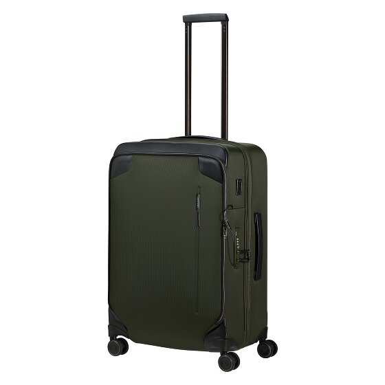 Samsonite Splendix 4 Rollen Trolley 66 cm mit Dehnfalte