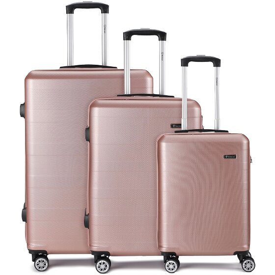 Benzi 5330 4 Rollen Kofferset 3-teilig