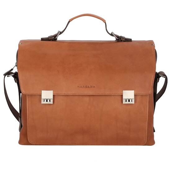 Harold's Ivy Aktentasche Leder 41 cm Laptopfach