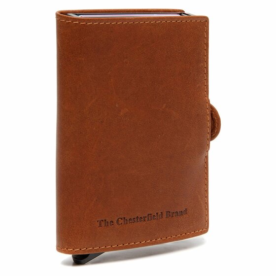 The Chesterfield Brand Lagos Kreditkartenetui RFID Schutz Leder 6.5 cm