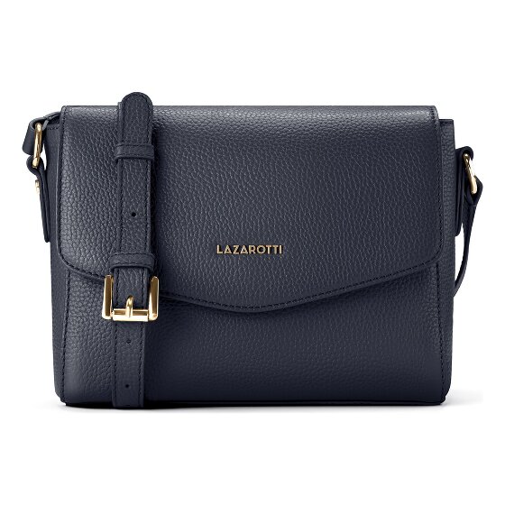 Lazarotti Bologna Leather Crossbody Umhängetasche Leder 22 cm