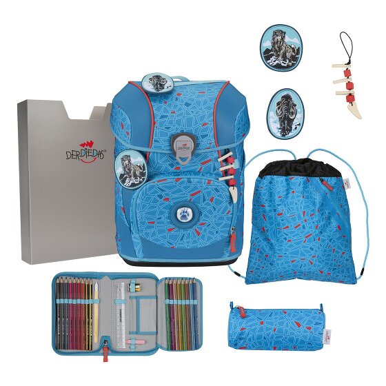 DerDieDas ErgoFlex Tiny Schulranzen-Set 8-teilig