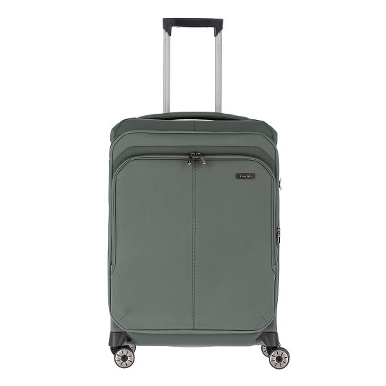 Travelite Priima 4 Rollen Trolley 68 cm mit Dehnfalte