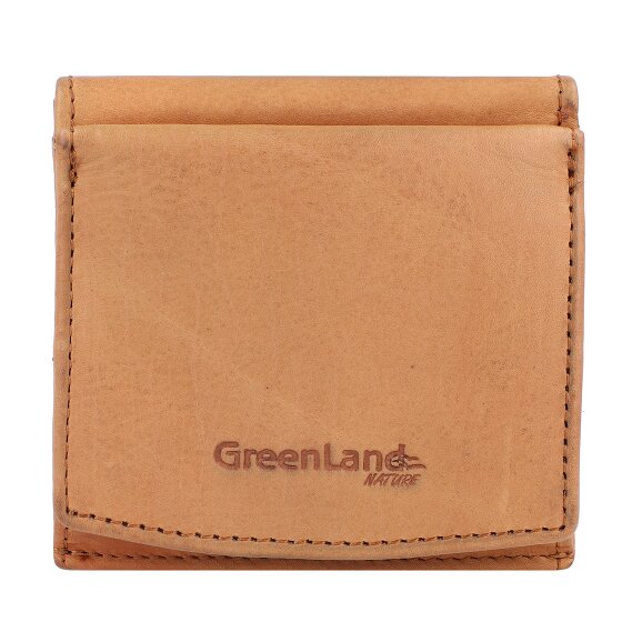 Greenland Nature GreenLand NATURE Geldbörse RFID Schutz Leder 10 cm