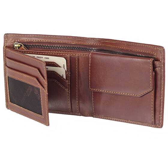 Greenland Nature Rubin Geldbörse Leder 11,5 cm