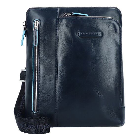 Piquadro Blue Square Umhängetasche Leder 21 cm