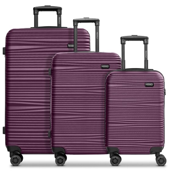 Redolz Essentials 16 3-SET 4 Rollen Kofferset 3-teilig