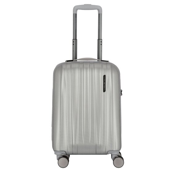 Polestream Moonrock 4 Rollen Kabinentrolley S 55 cm mit Dehnfalte