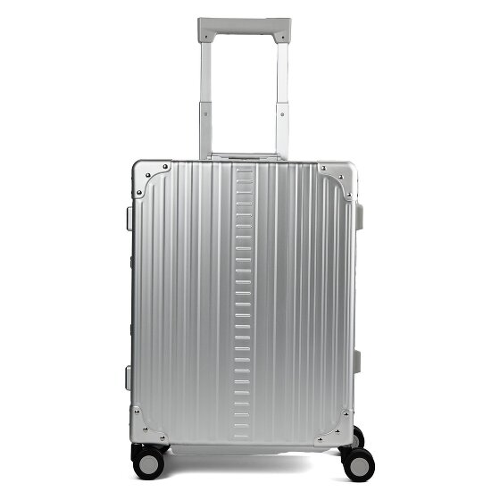 Aleon Traveler Domestic 4-Rollen Kabinentrolley Aluminium 55 cm