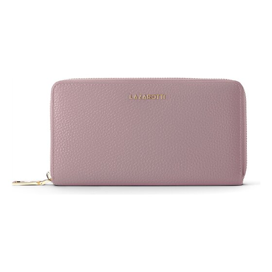 Lazarotti Bologna Leather XL Zip-Around Geldbörse Leder 19 cm