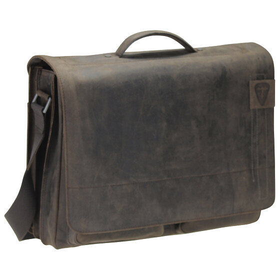 Strellson Richmond Messenger BriefBag XL Leder 41 cm Laptopfach