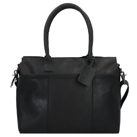 Burkely Vintage Doris Schultertasche Leder 39 cm Laptopfach