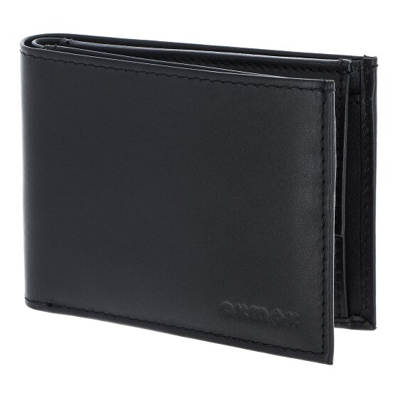 oxmox Leather Geldbörse RFID Schutz Leder 11 cm