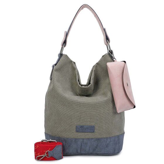 Fritzi aus Preußen Izzy07 Olga Canvas Schultertasche 27 cm