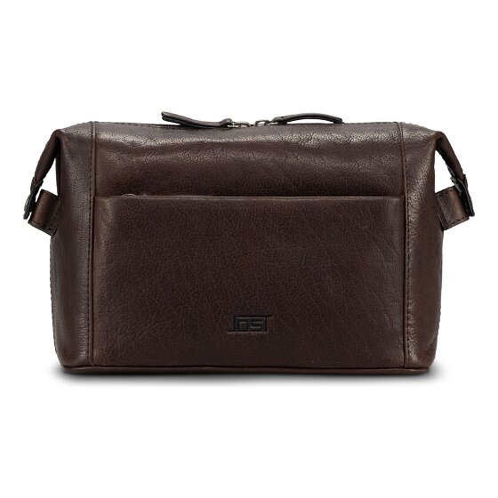 Jost Glasgow Kulturbeutel Leder 24 cm