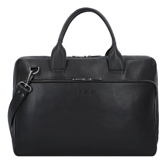 Plevier Vintage Larry Aktentasche Leder 40 cm Laptopfach