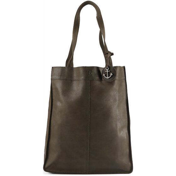 Harbour 2nd Elbe 1 Shopper Tasche Leder 29 cm