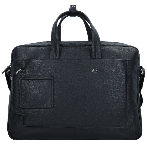 Piquadro Aktentasche Leder 44 cm Laptopfach