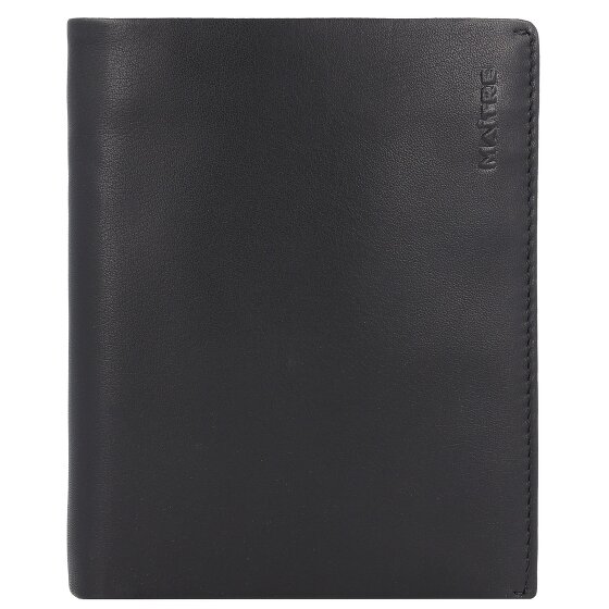 Maître Hundsbach Hamlet Geldbörse RFID Schutz Leder 10 cm