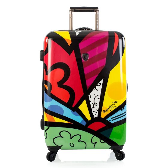 Heys Britto 4 Rollen Trolley M 66 cm mit Dehnfalte