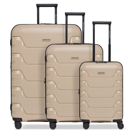 Smartbox Edition 01 4 Rollen Kofferset 3-teilig mit Dehnfalte