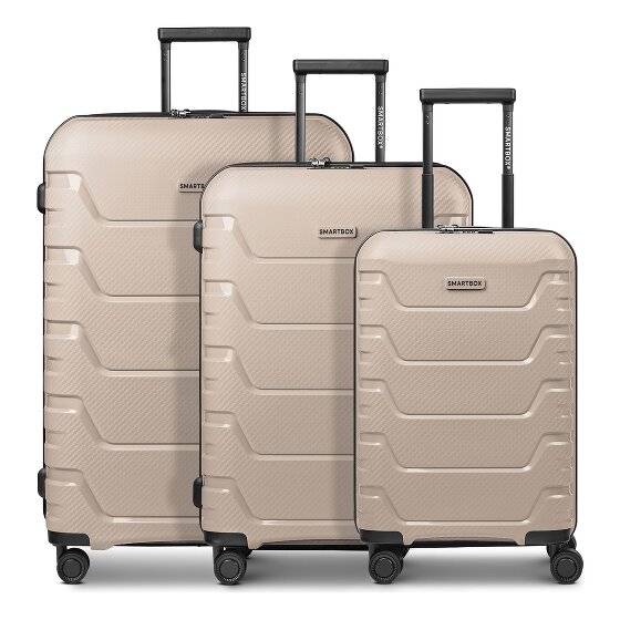 Smartbox Edition 01 4 Rollen Kofferset 3-teilig mit Dehnfalte