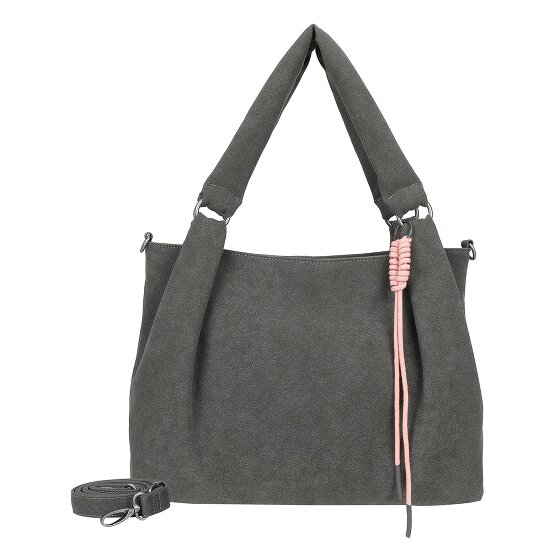 Fritzi aus Preußen Sue03 Shopper Tasche 40 cm grau
