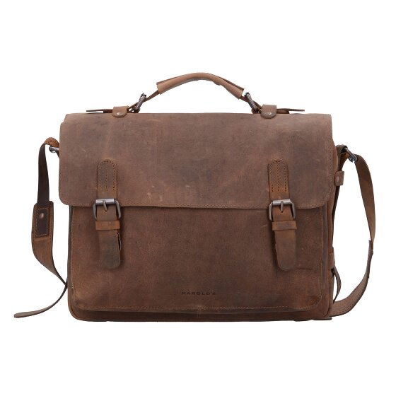 Harold's Antik Aktentasche Leder 38 cm