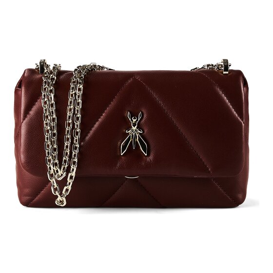 Patrizia Pepe Fly Padded Umhängetasche Leder 25 cm