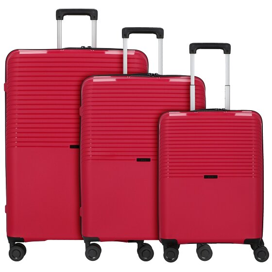 d&n Travel Line 4000 4-Rollen Kofferset 3tlg.
