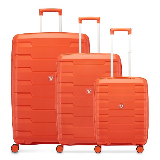 Roncato Skyline 2.0 4 Rollen Kofferset 3-teilig mit Dehnfalte