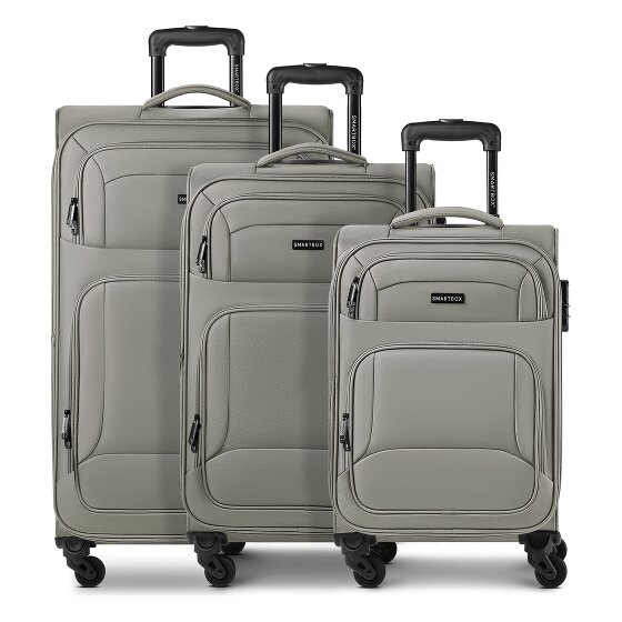 Smartbox Edition 04 4 Rollen Kofferset 3-teilig mit Dehnfalte