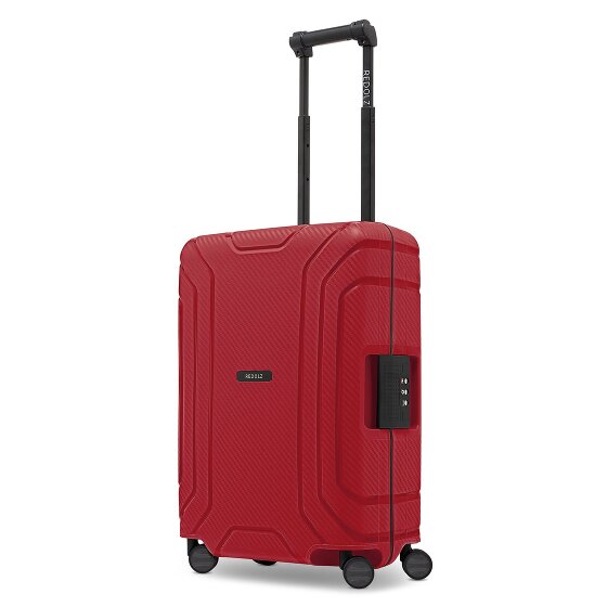 Redolz Essentials 15 4-Rollen Kabinentrolley 55 cm mit Dreipunkt-Verschluss