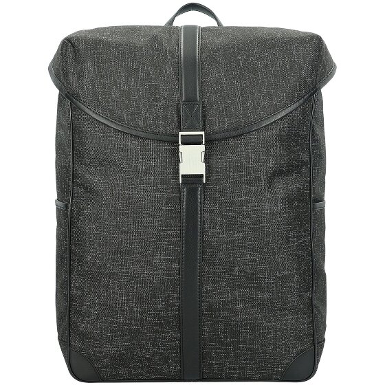 Esquire Recycled life Rucksack 42 cm Laptopfach schwarz