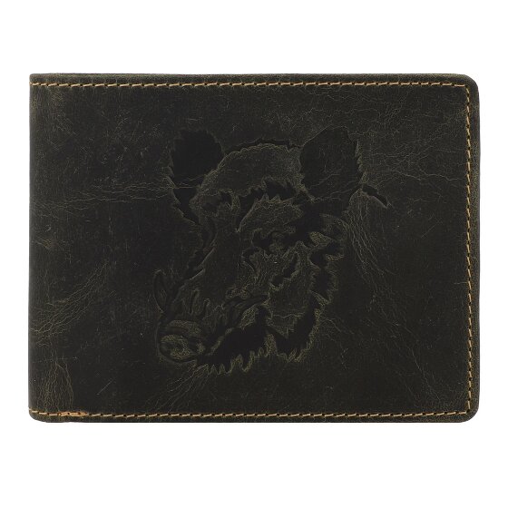 Greenburry Vintage Geldbörse Leder 12.5 cm