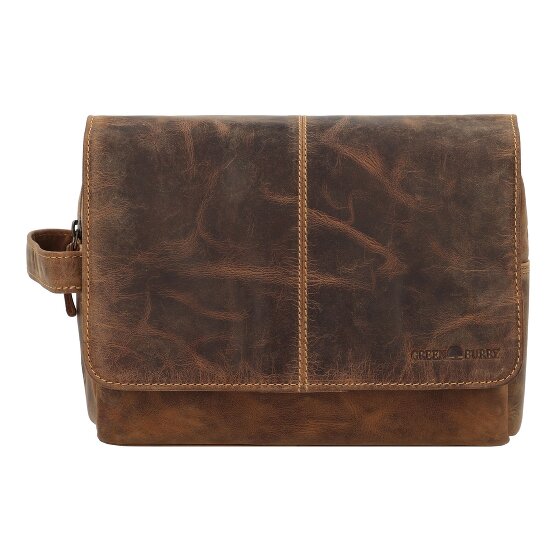 Greenburry Vintage Kulturbeutel Leder 27 cm
