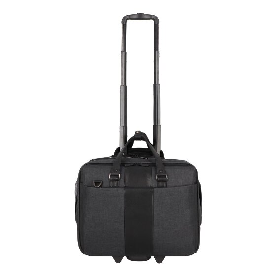 Dermata 2 Rollen Businesstrolley 46 cm Laptopfach