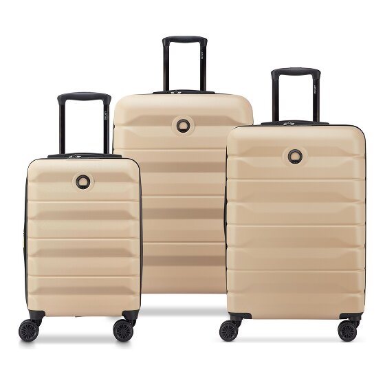 Delsey Paris Air Armour 4 Rollen Kofferset 3-teilig mit Dehnfalte