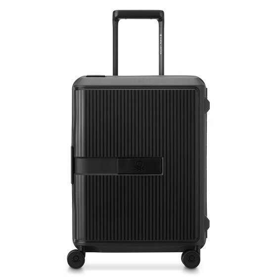 Delsey Paris x United Colors of Benetton Color Block Hardside 4-Rollen Kabinentrolley 55 cm