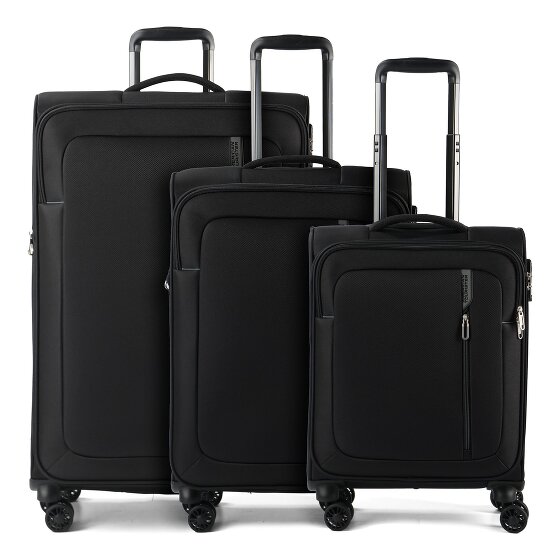 American Tourister Nitestream 4 Rollen Kofferset 3-teilig mit Dehnfalte