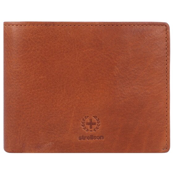 Strellson Blackwall BillFold H7 Geldbörse RFID Leder 12 cm braun