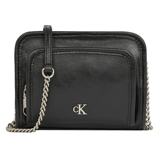 Calvin Klein Jeans Utility Schultertasche Leder 34 cm