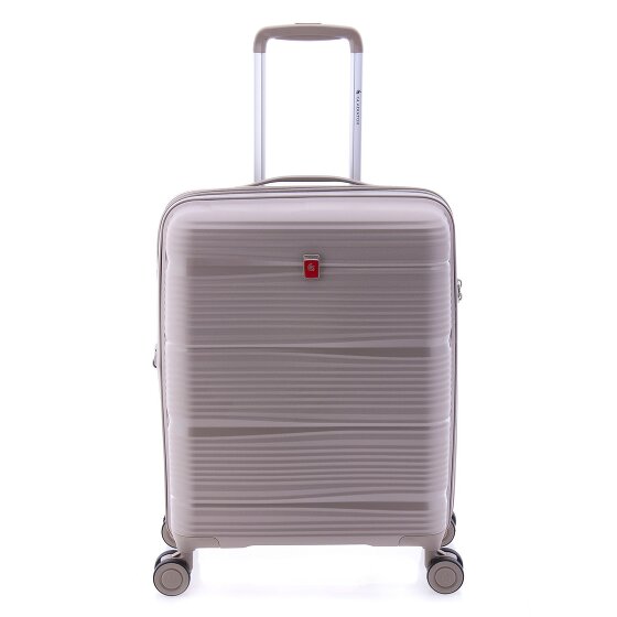 Gladiator 0800 4 Rollen Trolley 55 cm mit Dehnfalte
